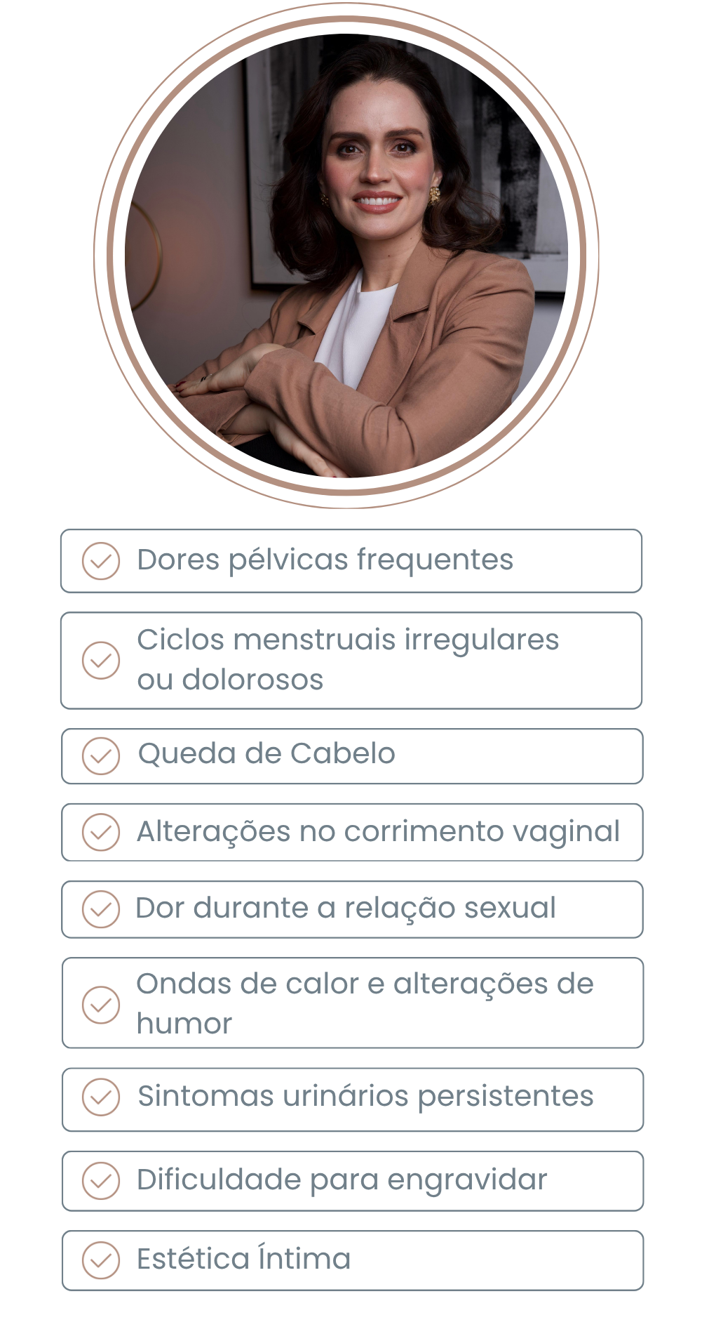 Sintomas para procurar uma ginecologista em mobile